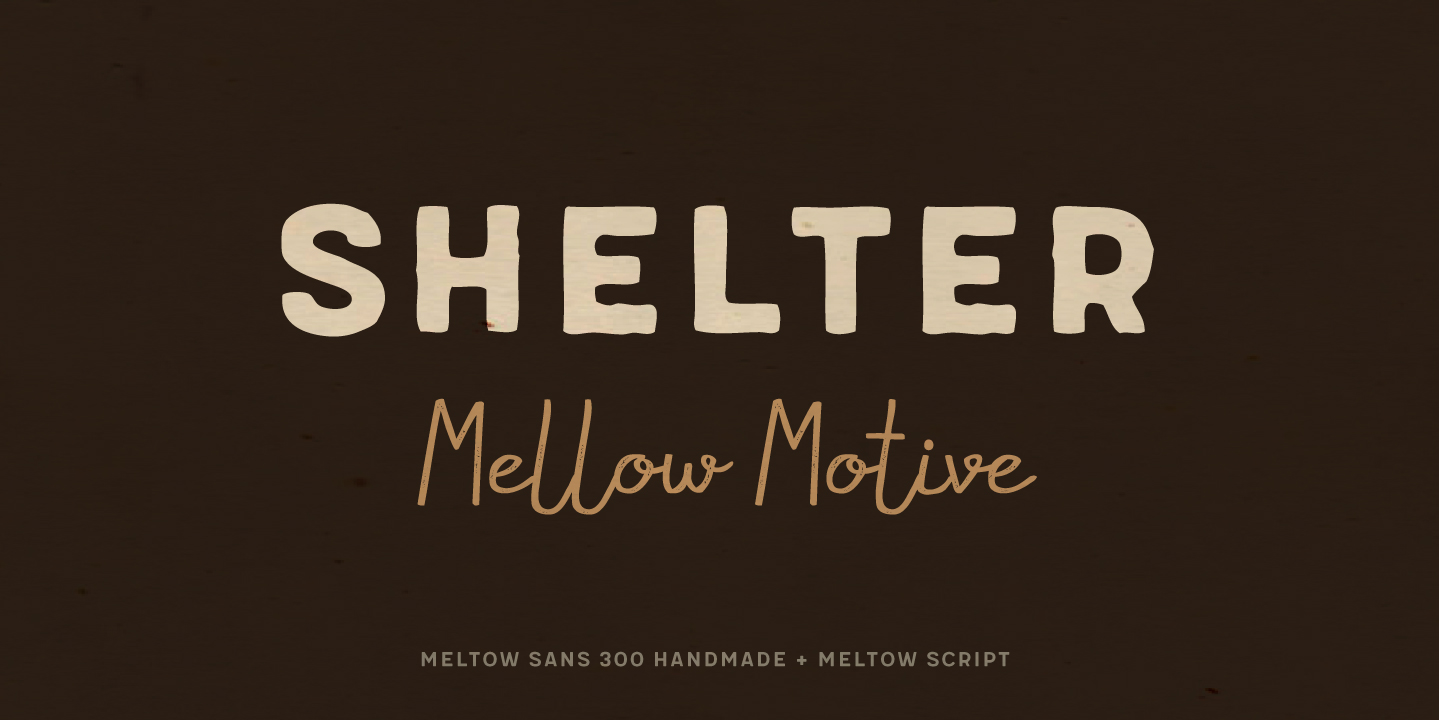Пример шрифта Meltow San 100 Rust Italic